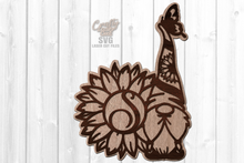 Load image into Gallery viewer, Monogram Sunflower Gnome Sign SVG Glowforge Laser Cut Files
