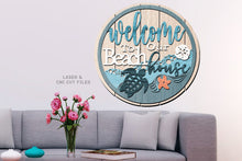 Load image into Gallery viewer, Beach Door Hanger SVG Digital Download
